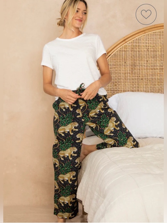Printfresh Other - Printfresh PJ Pants in Bagheera size xs